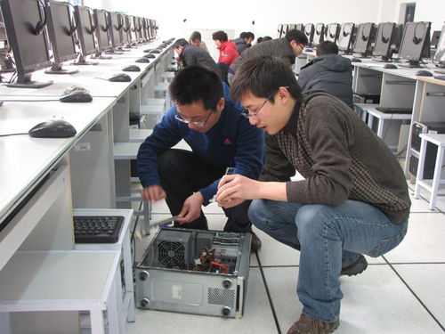 信息工程系实训中心计算机系统维护与培训工作全面启动